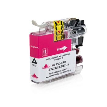 Conjunto compuesto por Tinta (alternativo) compatible a Brother LC225XLY amarillo, LC225XLM magenta, LC225XLC cyan - Ahorre 6%