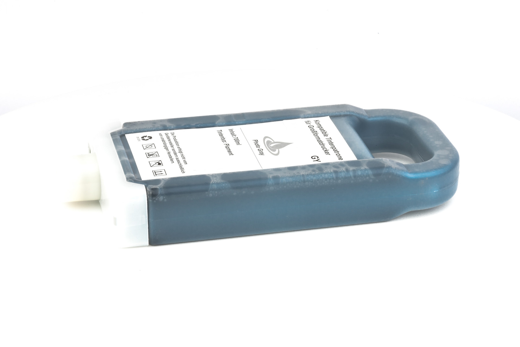 Conjunto compuesto por Tinta (alternativo) compatible a Canon - 0899B001 /  0899 B 001 /  PFI701MBK /  PFI-701 MBK - Imageprograf IPF 8000 negro mate, Canon - 0910B001/0910 B 001 - PFI701PGY/PFI-701 PGY - Imageprograf IPF 8000 Photo gris, Canon - 0905B001