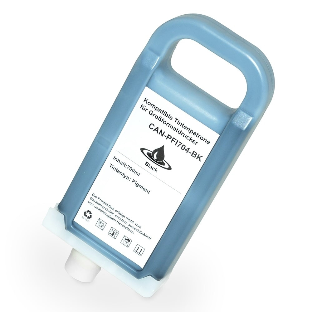 Conjunto compuesto por Tinta (alternativo) compatible a Canon - 0899B001 /  0899 B 001 /  PFI701MBK /  PFI-701 MBK - Imageprograf IPF 8000 negro mate, Canon - 0910B001/0910 B 001 - PFI701PGY/PFI-701 PGY - Imageprograf IPF 8000 Photo gris, Canon - 0905B001