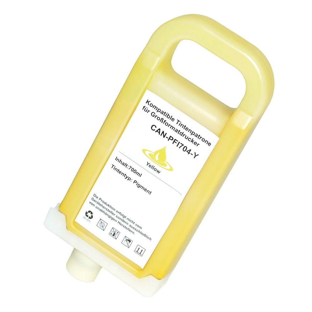 Conjunto compuesto por Tinta (alternativo) compatible a Canon - 0899B001 /  0899 B 001 /  PFI701MBK /  PFI-701 MBK - Imageprograf IPF 8000 negro mate, Canon - 0910B001/0910 B 001 - PFI701PGY/PFI-701 PGY - Imageprograf IPF 8000 Photo gris, Canon - 0905B001