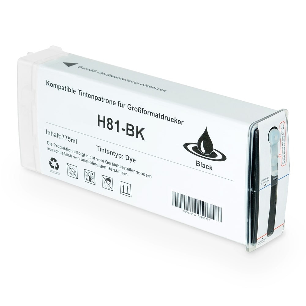 Conjunto compuesto por Tinta (alternativo) compatible a HP C4930A negro, C4931A cyan, C4932A magenta, C4933A amarillo - Ahorre 6%