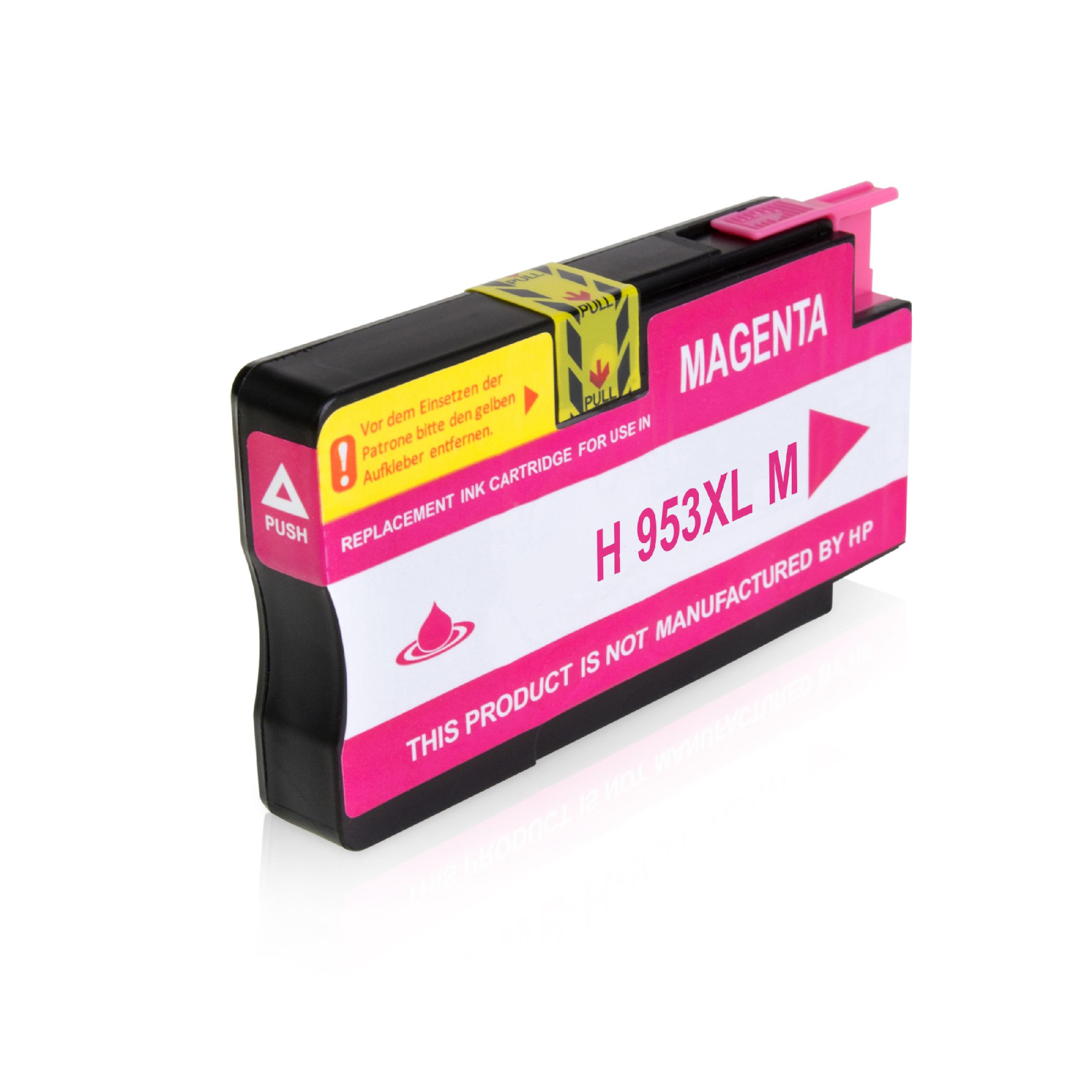 Conjunto compuesto por Tinta (alternativo) compatible a HP L0S70AE negro, F6U16AE cyan, F6U17AE magenta, F6U18AE amarillo - Ahorre 6%