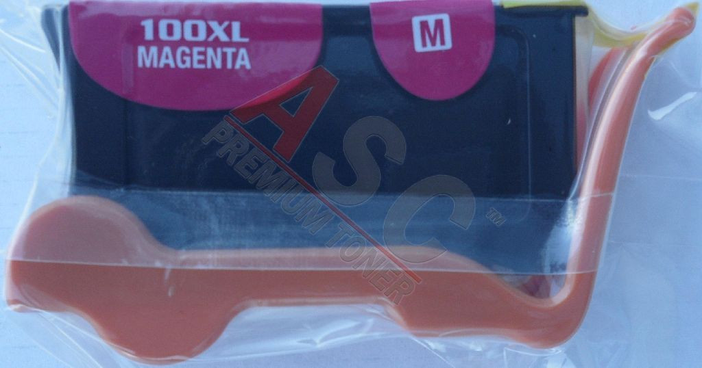 Conjunto compuesto por Tinta (alternativo) compatible a Lexmark 14N1092E No. 100 XL negro, 14N1093E No. 100 XL cyan, 14N1094E No. 100 XL magenta, 14N1095E No. 100 XL amarillo - Ahorre 6%