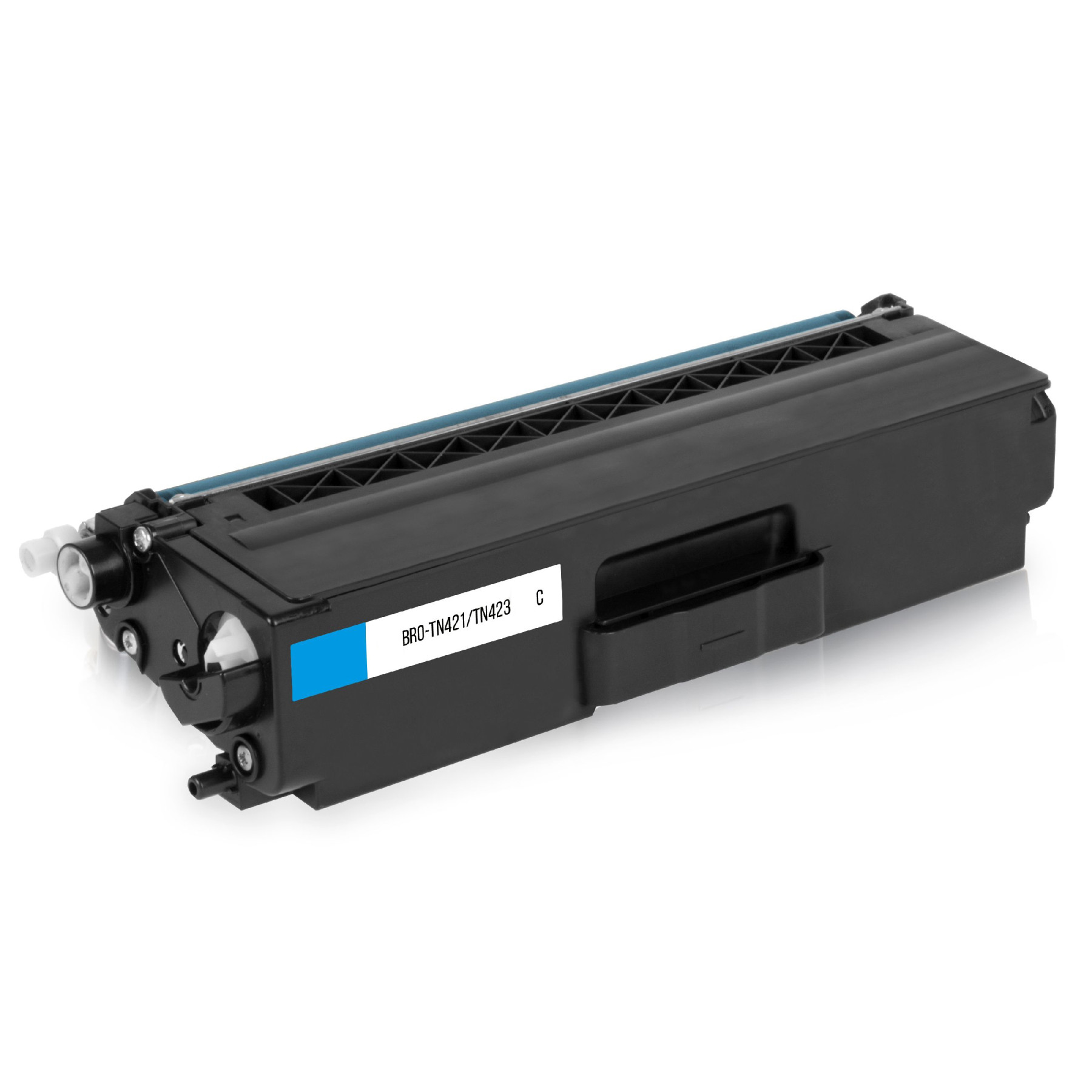 Conjunto compuesto por Cartucho de toner (alternativo) compatible a BROTHER TN421BK negro, TN421C cyan, TN421M magenta, TN421Y amarillo - Ahorre 6%