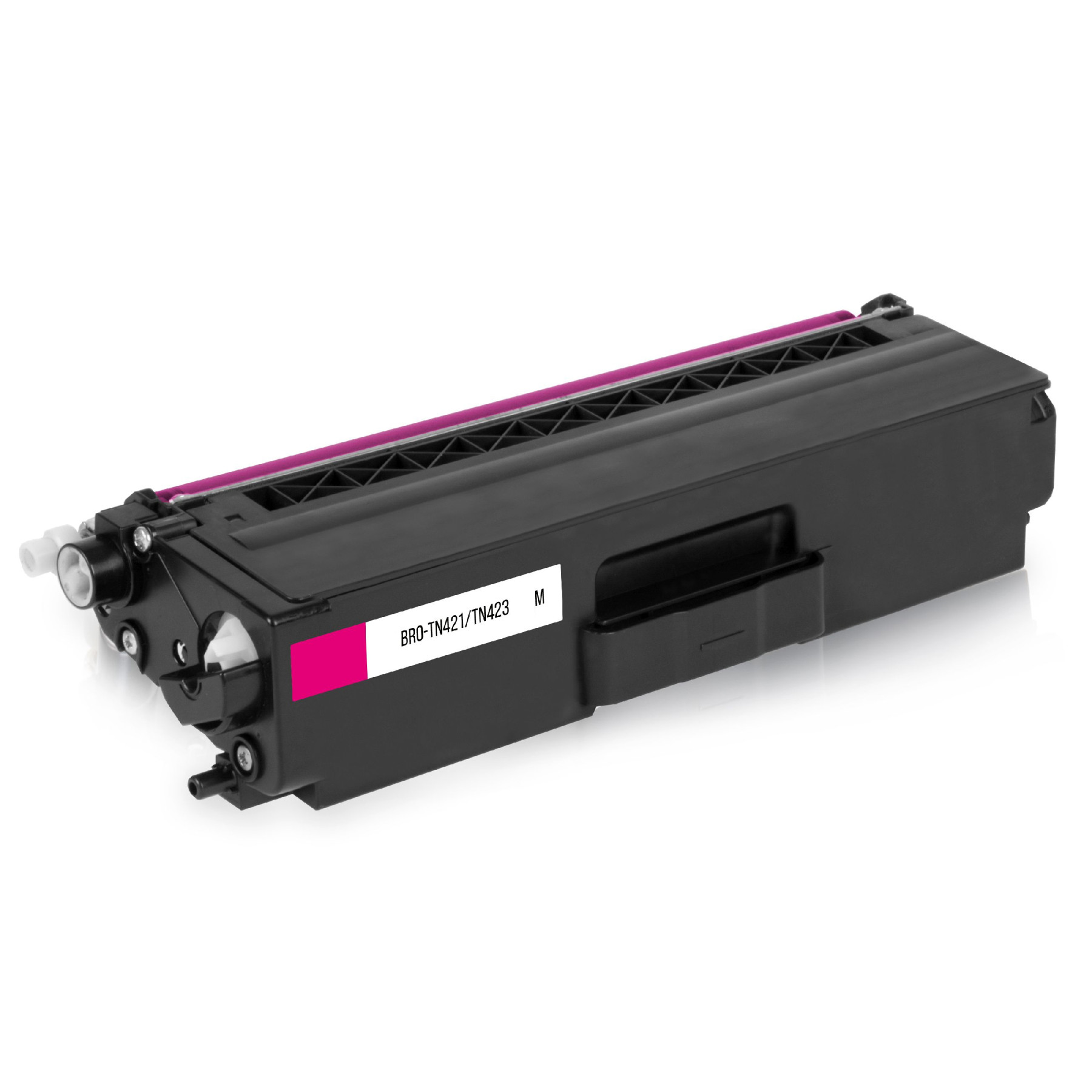 Conjunto compuesto por Cartucho de toner (alternativo) compatible a BROTHER TN421BK negro, TN421C cyan, TN421M magenta, TN421Y amarillo - Ahorre 6%