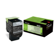 Original Tóner negro Lexmark 0080C20K0/802K negro