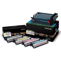 Original Kit de tambor Lexmark 00C540X74G negro cyan magenta amarillo