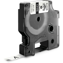 Original Cinta entintada Dymo 18443/S0718580 negro blanco