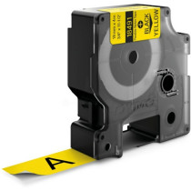 Original Cinta entintada Dymo 18491/S0718090 negro amarillo
