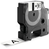 Original Cinta entintada Dymo 18765/S0718220 negro blanco