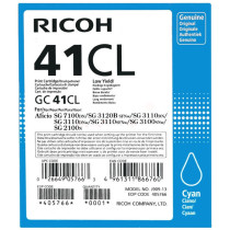 Original Tinta Varios Ricoh 405766/GC-41 CL cyan