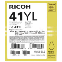 Original Tinta Varios Ricoh 405768/GC-41 YL amarillo