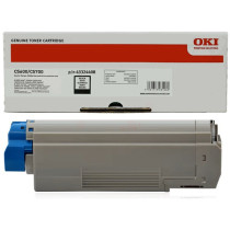 Original Toner schwarz OKI 43324408 schwarz