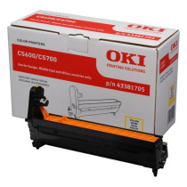 Original Drum Kit OKI 43381705 gelb