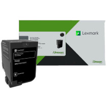 Original Toner schwarz Lexmark 74C20K0 schwarz