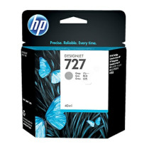 Original Cartucho de tinta girs HP B3P18A/727 gris