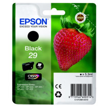 Original Tintenpatrone schwarz Epson C13T29814012/29 schwarz