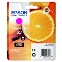 Original Tintenpatrone magenta Epson C13T33434012/33 magenta
