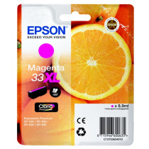 Original Tintenpatrone magenta Epson C13T33634012/33XL magenta