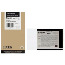 Original Tintenpatrone schwarz Epson C13T603100/T6031 schwarz foto