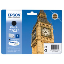 Original Tintenpatrone schwarz Epson C13T70314010/T7031 schwarz
