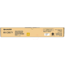 Original Tóner amarillo Sharp MXC38GTY amarillo
