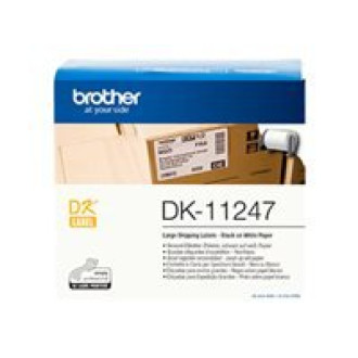 BROTHER DK Label Tape - Roll Adhesive Labels 103.6mm x 164.3mm 180 units / roll