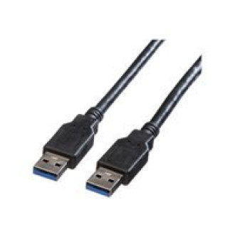 ROLINE USB 3.2 Gen 1 Kabel Typ A-A schwarz 3m
