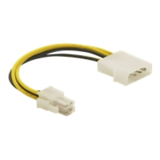 DELOCK Adapter P4 Kabel 4St Molex/4St P4 15cm