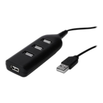 DIGITUS USB2.0 Hub 4-port bus powered 4xUSB A/F 1xUSB A/M non branded ohne Netzteil
