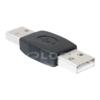 DELOCK Adapter USB A/A St/St