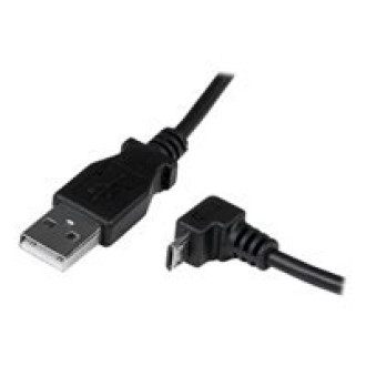 STARTECH.COM 2m Micro USB Cable - A to Down Angle Micro B