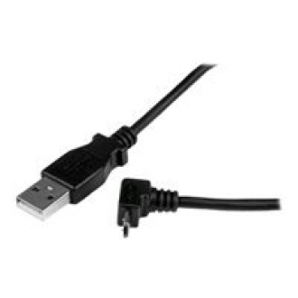 STARTECH.COM 2m Micro USB Cable - A to Up Angle Micro B