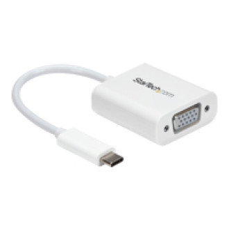 STARTECH.COM USB-C auf VGA Adapter - USB Typ-C zu VGA Video Konverter - Weiss