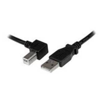 STARTECH.COM 2m USB 2.0 A to Left Angle B Cable - M/M