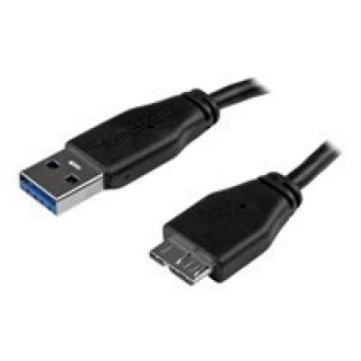 STARTECH.COM Slim Micro USB 3.0 Cable - M/M - 0.5m 20in