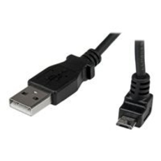 STARTECH.COM 1m Micro USB Cable - A to Up Angle Micro B