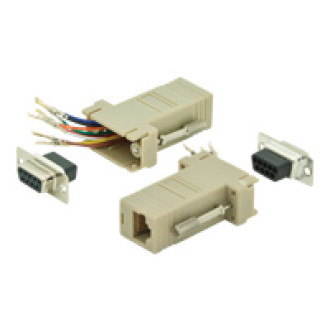 ASSMANN Adapter DB9 RJ45 Modular DB9 F RJ45 F