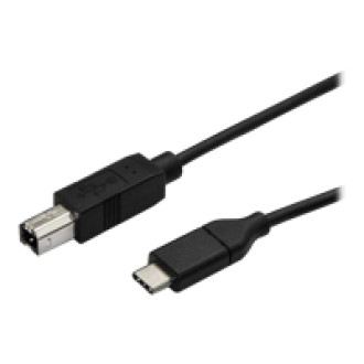STARTECH.COM USB-C to USB-B Printer Cable - M/M - 0.5 m - USB 2.0