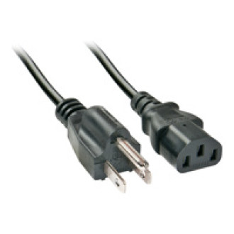LINDY 3m IEC-Netzkabel US