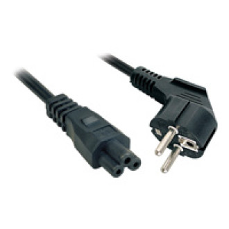 LINDY 5m Schuko an IEC C5 Netzkabel