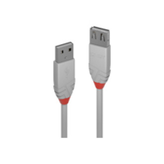 LINDY 5m USB 2.0 Typ A Verl. Anthra Line