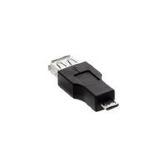 INLINE Micro-USB OTG Adapter Micro-B Stecker an USB A Buchse