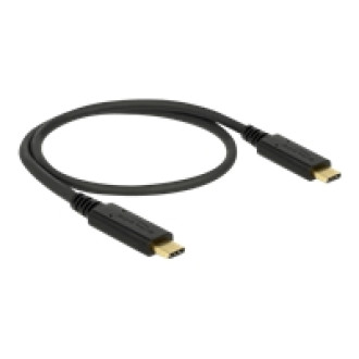 DELOCK USB 2.0 Kabel Type-C zu Type-C 0,5 m 5 A E-Marker