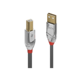 LINDY 5m USB 2.0 Typ A an B Kabel Cromo Line 480 Mbit/s