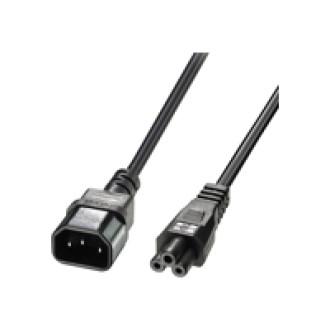 LINDY 5m IEC C14 an IEC C5 Netzkabel