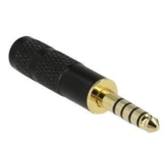 DELOCK Adapter Klinkenstecker 4,4mm 5 Pin zu Klinkenbuchse 2,5mm 4 Pin