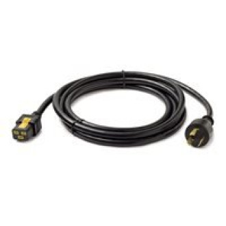 APC Power cable NEMA L5-20m to IEC 60320 C19 AC 120V 20 A 3m Black