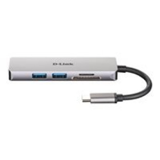 D-LINK DUB-M530 USB-C Hub 5-Port USB 3.0 mit HDMI und SD & microSD Card Reader