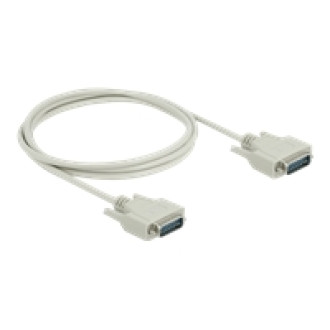 DELOCK Serielles Kabel Sub-D15 Stecker zu Stecker 2m